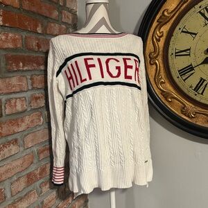 Tommy Hilfiger • Branded Cable Knit Sweater